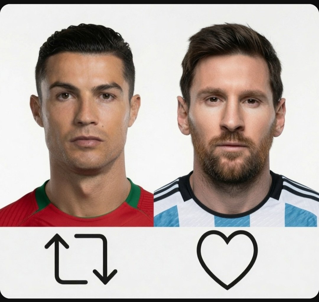 ChinyereSandra8's tweet photo. @Cristiano @selecaoportugal Who is the original Goat? https://t.co/R724yYpldd