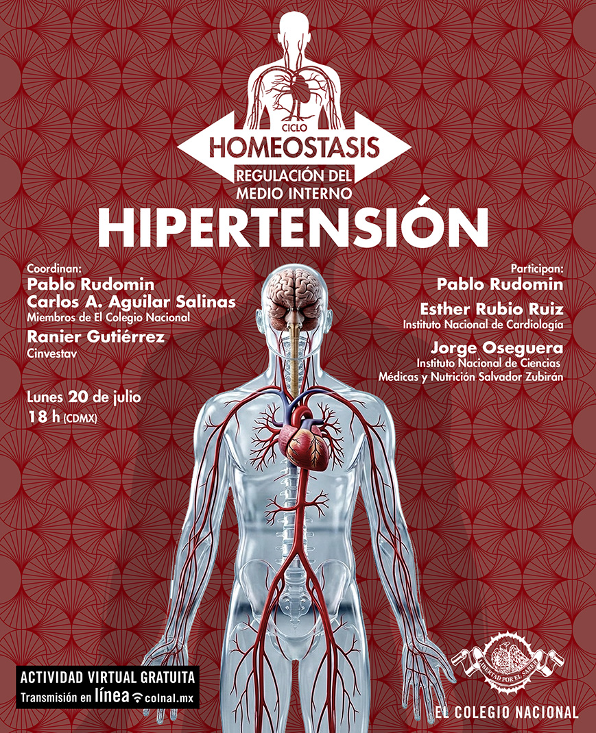 ColegioNal_mx's tweet photo. 🗓 Lunes 20 de julio · 18 h 
🌐 ACTIVIDAD VIRTUAL
👥 Coordinan: Pablo Rudomin, @caguilarsalinas, @GutierrezRanier 
🎙️ Participan: Pablo Rudomin, Esther Rubio Ruiz y Jorge Oseguera
 
👉https://t.co/LHXkxGrF8n
 
#LibertadPorElSaber @cinvestav @ConexionCinves @biomedicasunam @ANacionalMed @SaludPublicaMx @1CINyS @INCMNSZ_DirInv @FacMedicinaUNAM