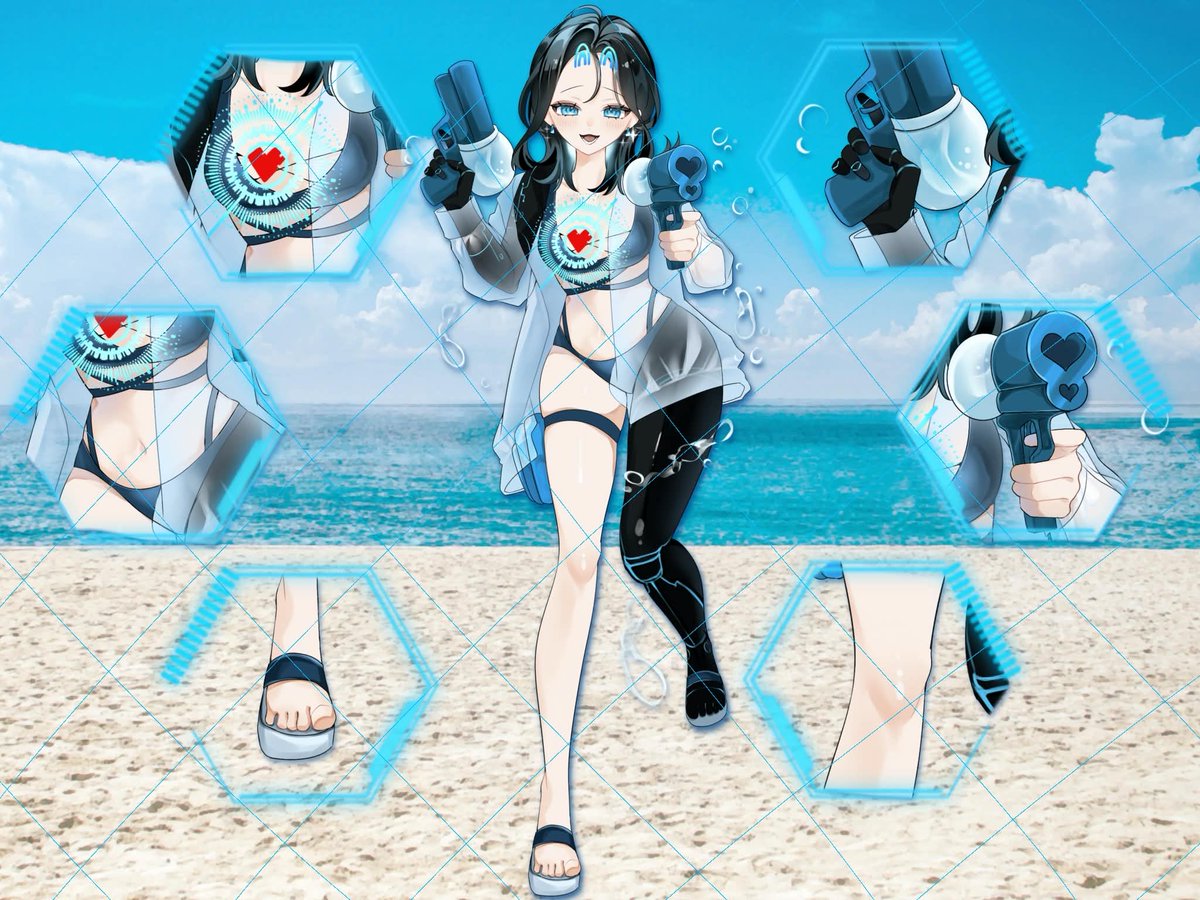 pyonzeroR's tweet photo. #IRIAMメンテ中のフォロー祭り

夏！！！！

イラストいっぱい描く系ベンリやです！
毎度ごひいきに https://t.co/TIC1HzEA6T