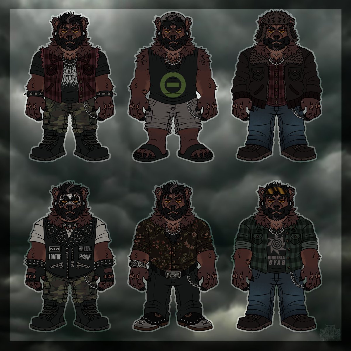 50caliberz's tweet photo. outfit sheet for @PRTTYH8MCHINE https://t.co/I6bMdOQU0Z
