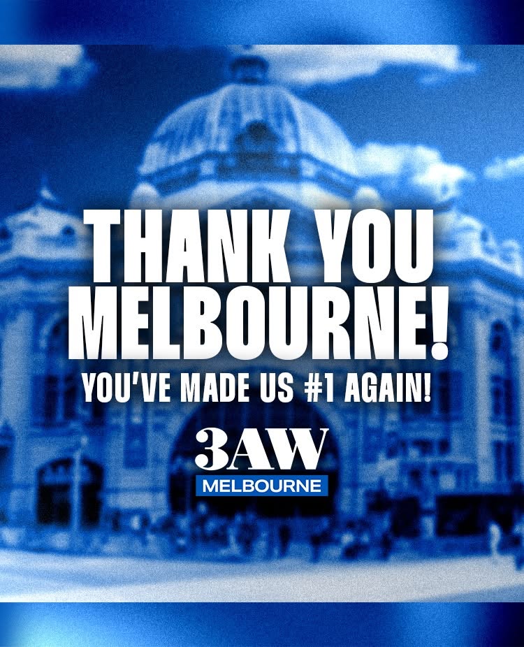 3AW Melbourne tweet media