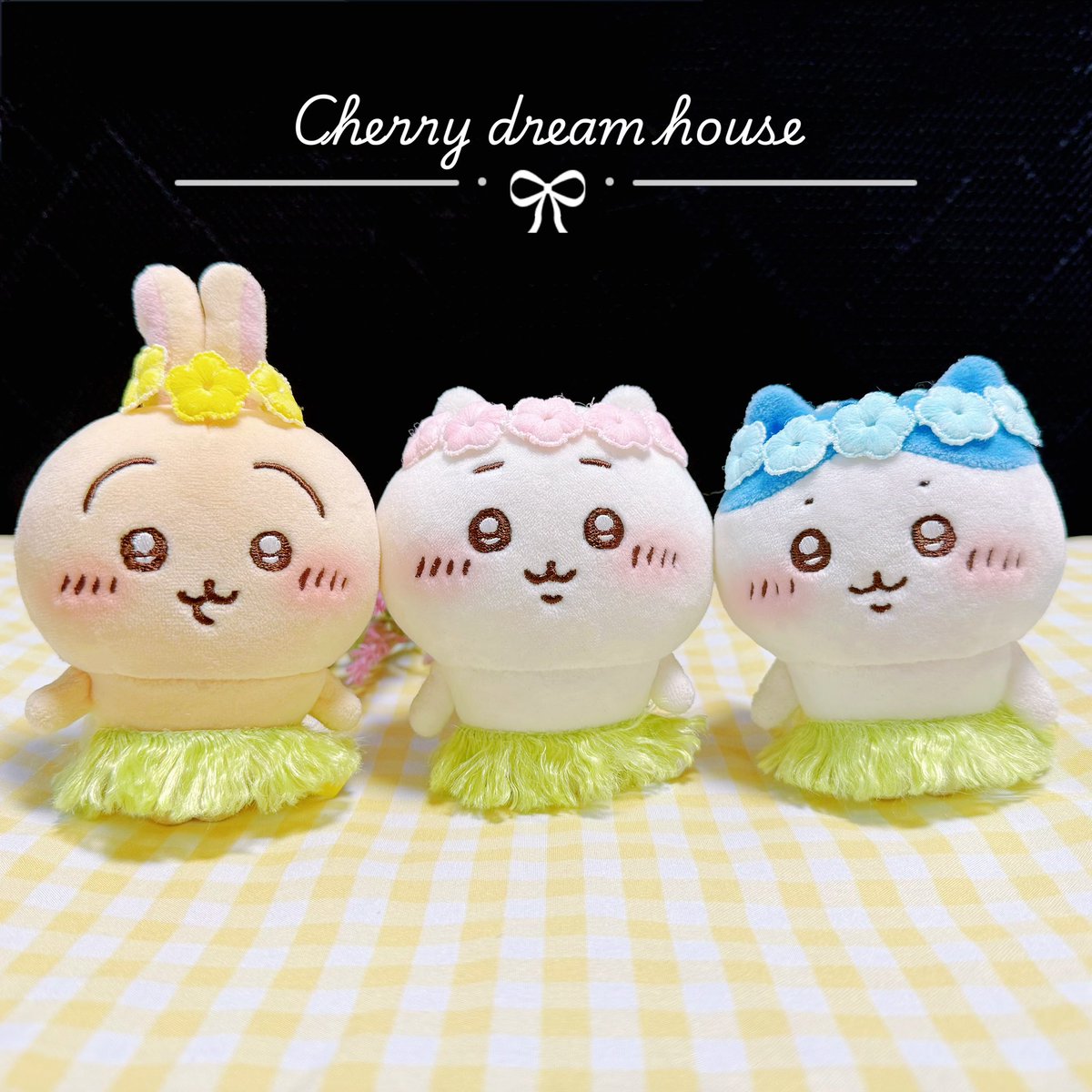 cherry_dream12's tweet photo. 日頃の感謝を込めてプレゼント企画を開催いたします❤

画像の10cm用ぬい服【人魚の島 フラスカート、花飾り 2点セット】を抽選で1名様にお好きなお色で1つプレゼント致します🌸

詳しくは2番目の画像へ
沢山のご参加お待ちしております🥰🙇‍♀️✨
#プレゼント企画
#ちいかわ 
#ぬい服 https://t.co/ZRqNiUPyB8