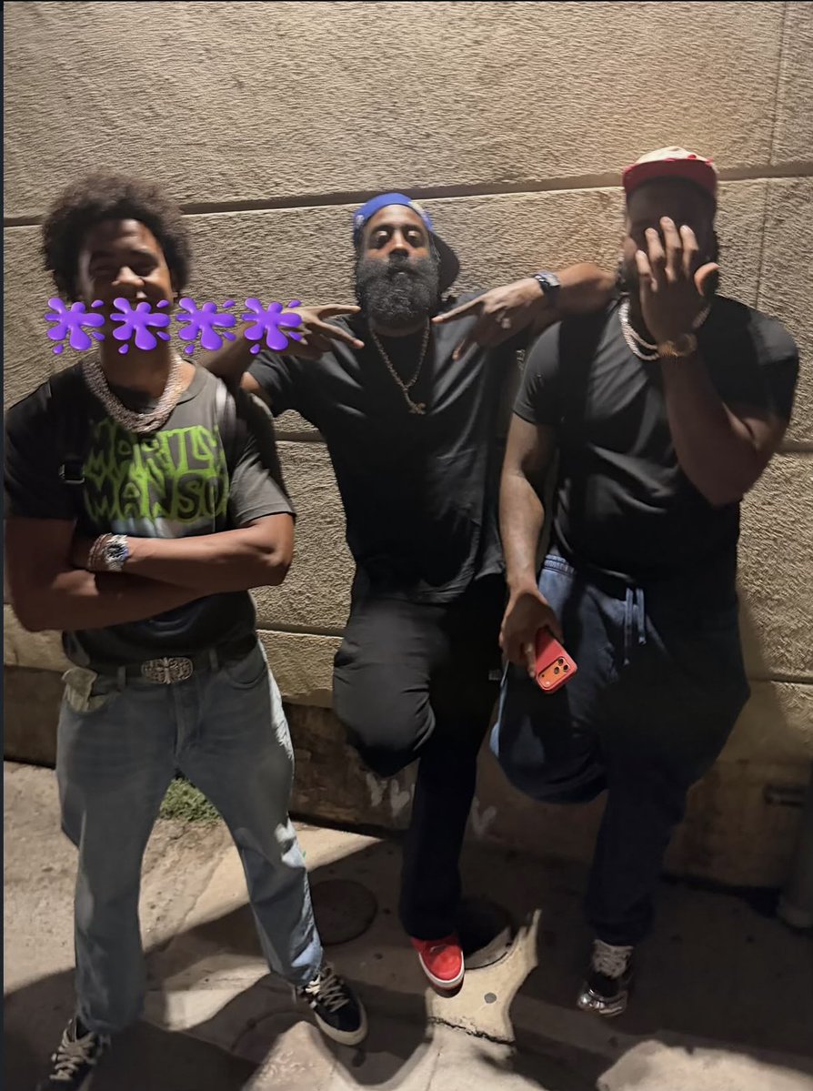 Jackson_Muse's tweet photo. Ja’Kobi Lane X James Harden 🔥 

(Via Jakobi Lane on IG) https://t.co/blPecaJze8