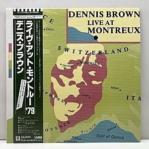 極美盤!! 帯付き JPNオリジナル DENNIS BROWN Live At Montreux ('79