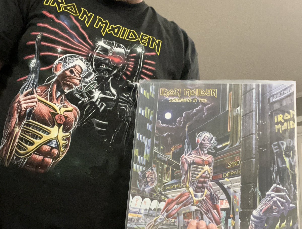 QtheMetal's tweet photo. #NowPlaying โฆagain
Iron Maiden - Somewhere in Time
Up the Irons ๐ค๐ผ
#IronMaiden #SomewhereInTime https://t.co/dQY5t8myZe
