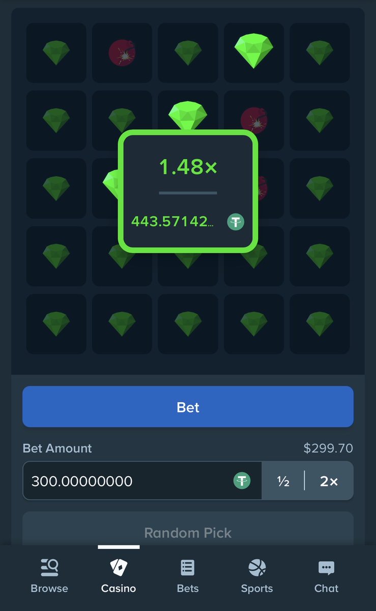 deadguy___'s tweet photo. $300 into 1.48x in mines!

Giving away 143$ to 5 people.

I believe if I share my profit with others God will bless me with even more!☺️

Can’t tip directly as my account is new so drop your wallet address and check your account after 5 mins! https://t.co/1bSfN0Ihgo