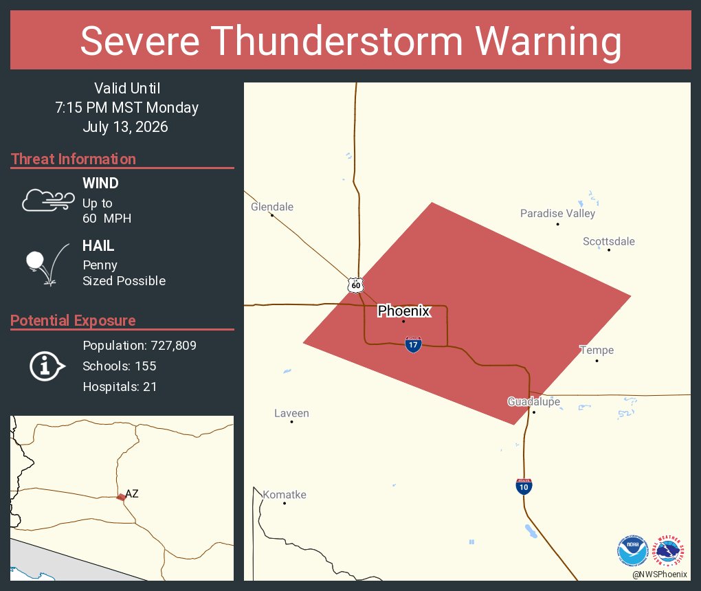 NWS Phoenix tweet media