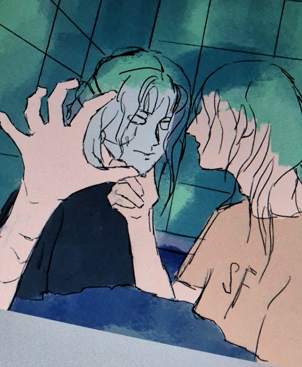 dyinginmay's tweet photo. drawing larsal again cause I miss the hate on tiktok 

#sallyface #larsal #larrysher #digitalart #artmoots https://t.co/0wdl24t1xR
