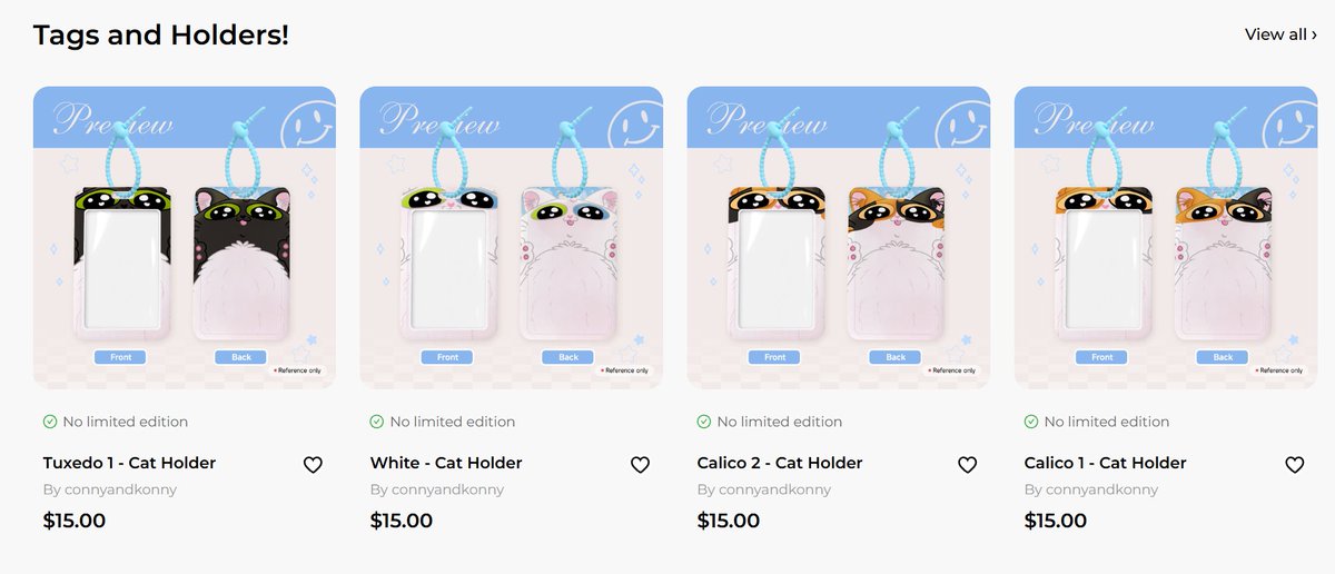 connyandkonny's tweet photo. New product! Feel free to check our the new Cat Holders!

https://t.co/9eDFotDy2L https://t.co/aAU8LX8DWZ