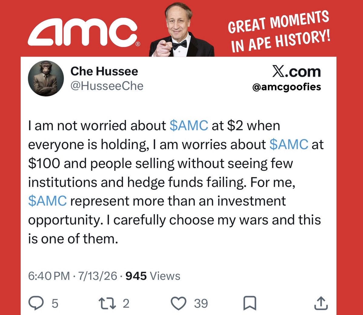 AMC Goofies tweet media