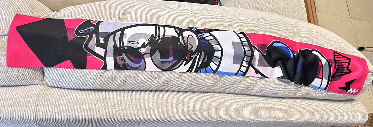 _mugi_com2's tweet photo. 🆕 涼感マフラータオル作りました❄️♡ https://t.co/Uffl3uq3rE