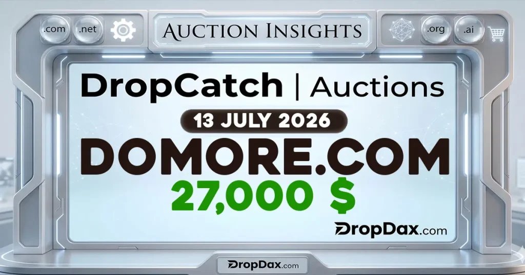 DropDax's tweet photo. π₯ https://t.co/Fq7xh4jgo9 led the DropCatch auctions on July 13th at $27,000!
π See all sales and full market insights on DropDax:
https://t.co/gaJKx4ceAp
#DomainNames #DropCatch #DomainInvesting #DropDax https://t.co/Hp4b4Posnb