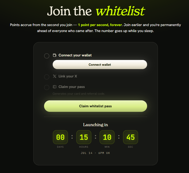 SOLsesame's tweet photo. the waitlist is ready.

we don't know what joining the waitlist does yet lol.

we just know you'll be ahead of everyone in points, forever. and that you want to be early when we figure out what points do  

drops at 500 followers.

@vladdotfun https://t.co/G9aMtmzYdU
