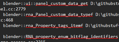 onyonmous's tweet photo. so after sending a bug report &amp; further inspection, blenders rna system is lowkey dogshit

there are several cases when trying to reflect RNA properties will for some reason trigger accessing the properties themselves https://t.co/Es9xSD0f86