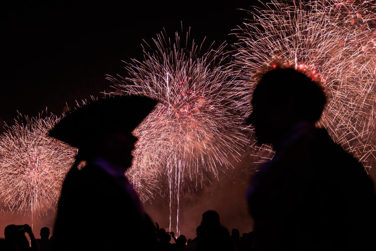 TKCOfficial's tweet photo. Reliving the magic of 4th of July at TKC. 

Spectacular fireworks over the Potomac from our iconic rooftop. Thank you to everyone who celebrated America’s 250th with us at The Kennedy Center. 

Truly the best view in D.C. 🇺🇸✨ https://t.co/IvIRdGvzaW