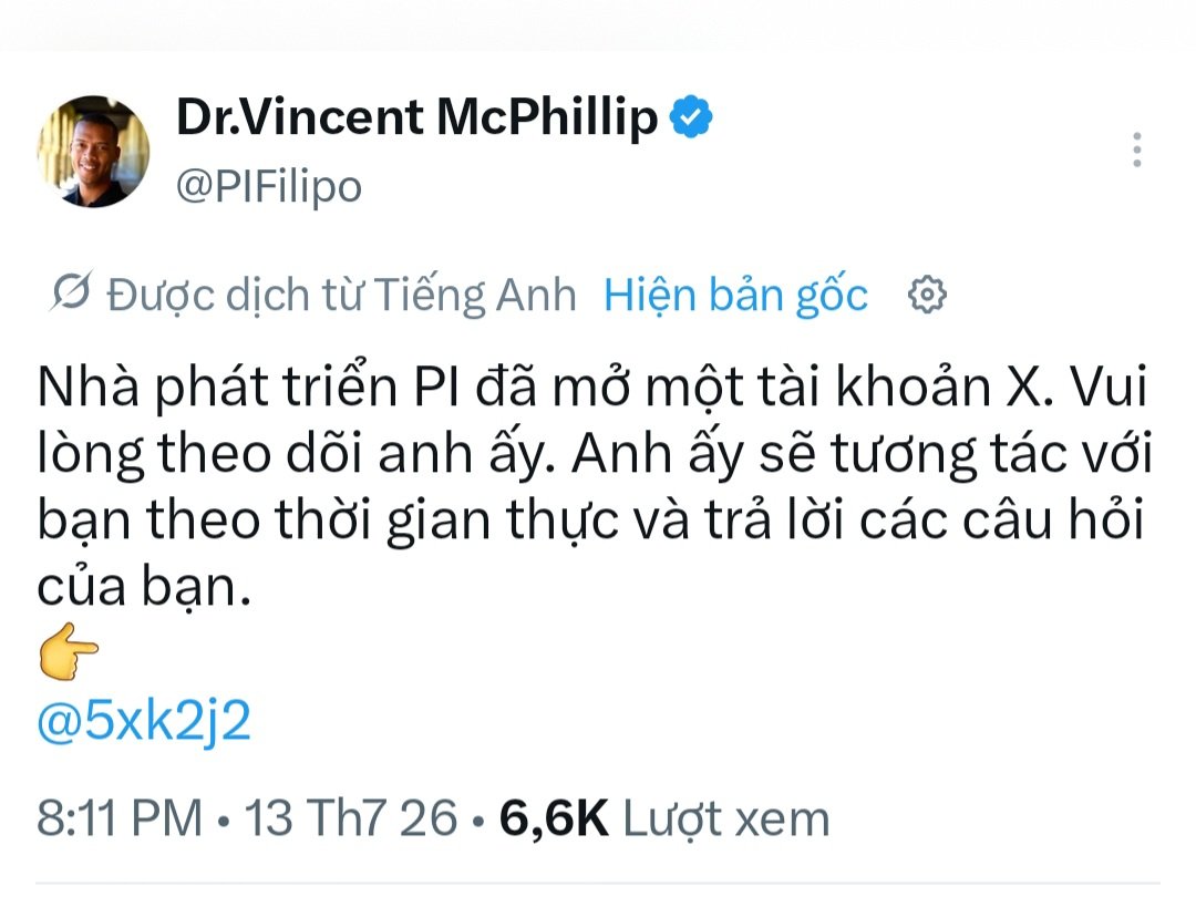 PiSi_Community's tweet photo. 🙏🙏ĐÂY LÀ HAI KẺ MƯỢN DANH DEV PI NETWORK🙏🙏

( Chưa được @PiCoreTeam  công nhận mọi người cảnh giác nhé )

Hai người này đều tự nhận mình là DEV của Pi Network hãy tránh xa nếu họ kêu gọi những gì liên quan đến Pi nhé. https://t.co/OJTyWik5Ni