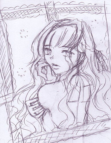 rizur054's tweet photo. なんとなく、今度はこんな感じの色紙描きたいなぁ…と
ポーズは以前も描いたけど、まだまだ練習必須 https://t.co/jqVWJAuRYM
