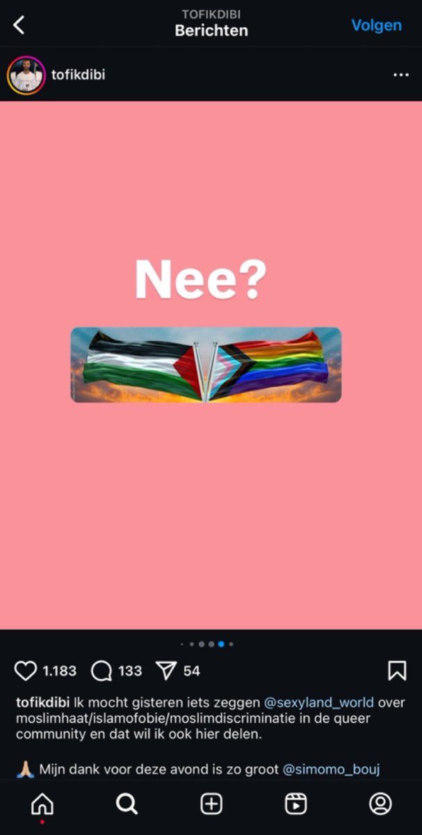 TofikDibi's tweet photo. @AT5 Mensen niets aan de hand! Vernielde Pride-vlaggen zijn logisch aldus Tofik in december 2024 op Insta want homo´s die naast hun Pride-vlag geen Gaza-vlag hangen steunen daarmee de moslimhaat. En dus mag hun Pride-vlag de prullenbak in! #TofikDibi @Pride https://t.co/M4VnPDPvvN