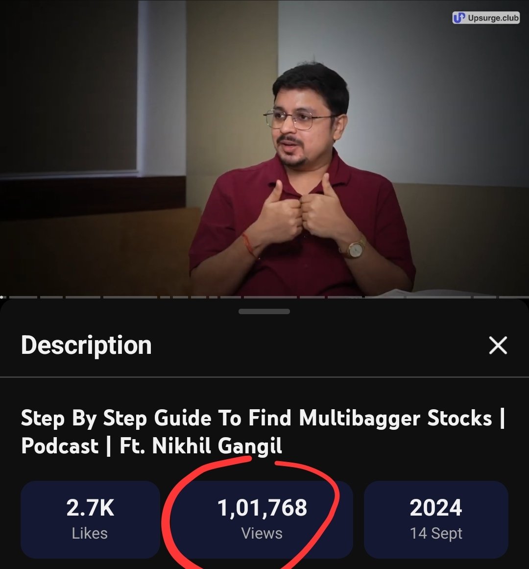 Intrinsic_cycle's tweet photo. Completed 1 lakh views on this video

https://t.co/jVhK8isfUF https://t.co/3diRpxRuoh