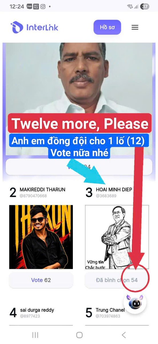 diephminh's tweet photo. Please Vote some more for US on MVP Tier 2 &amp; Tier 3.
Anh em đồng đội ơi, vì 1 Việt Nam chói lòa cờ đỏ hãy vote cho chúng tôi thêm vài Vote nữa nhé. chỉ còn 38 phút nữa là cuộc chơi kết thúc rồi
chúng ta kỳ Vọng TOP 2 nhé
#ITL #ITLG #InterLink #DHM https://t.co/COpP9mY7Kq