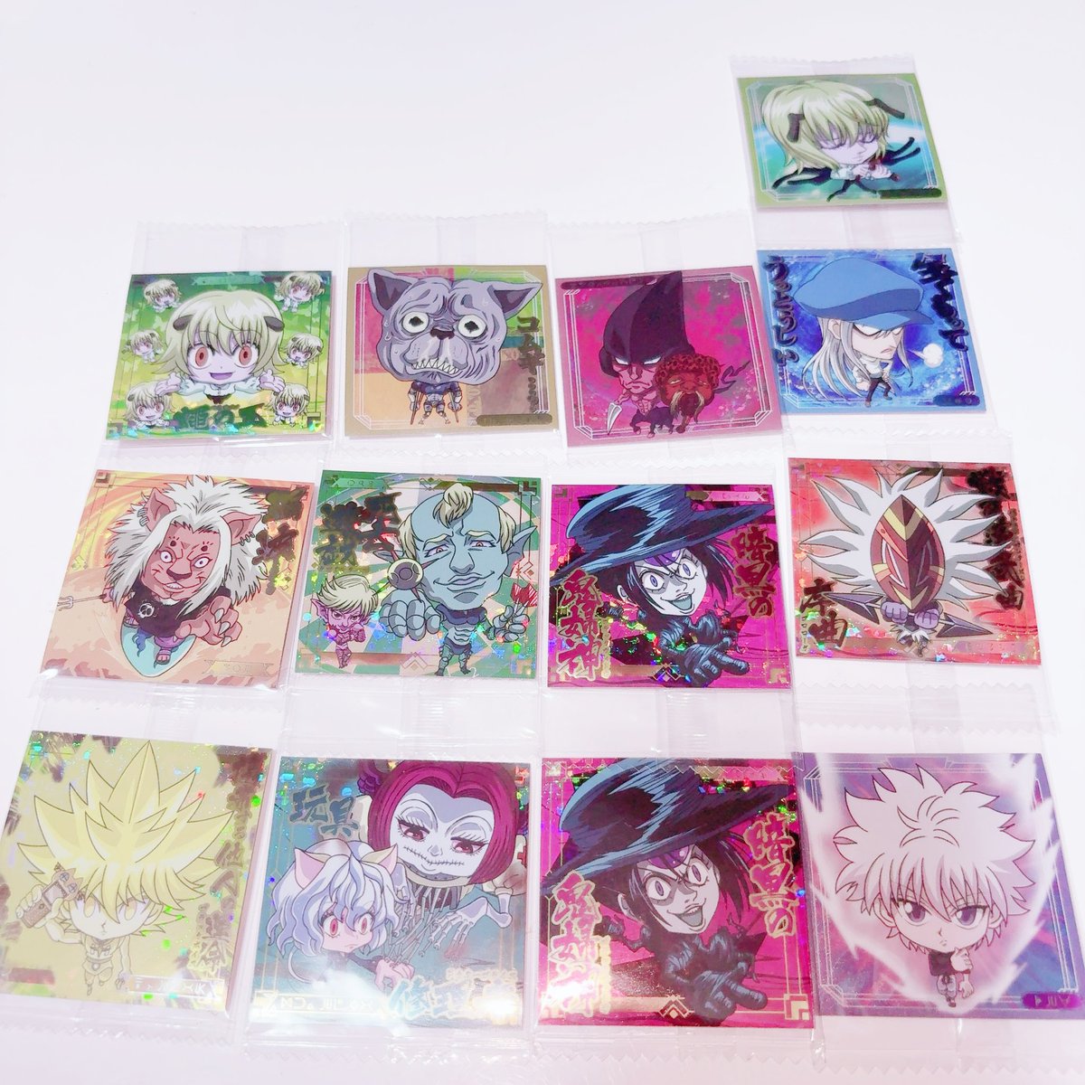 panu_chan25's tweet photo. 【譲渡】 HUNTER×HUNTER ウエハース vol.9 シャウアプフ ウェルフィン モントゥトゥユピー カイト レオル オロソ兄弟 パーム ボノレノフ シャルナーク ネフェルピトー キルア

꒰求꒱ご希望金額+送料

꒰譲꒱画像のもの

1点から大歓迎🙌🏻♡
名古屋手渡しor郵送希望📮

検索からでもお声がけ下さい🙏🏻🩵 https://t.co/BXcAQOyPX7