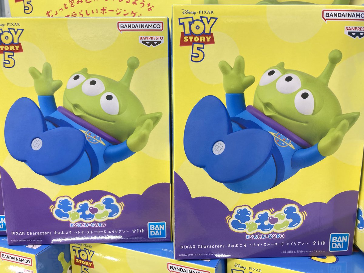入荷情報］ ｢PIXAR Characters きゅむころ〜トイ・ストーリー5