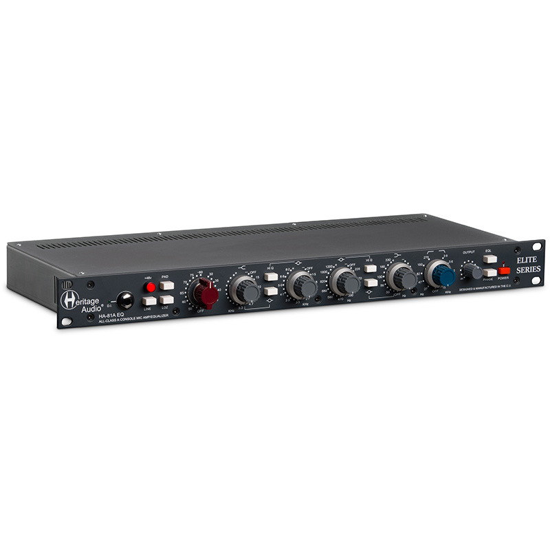 PowerRec's tweet photo. ◤新製品情報◢

#HeritageAudio HA-81A EQ が7月17日より発売🎉

名機として語り継がれる2つのクラシック・コンソール回路から、プリアンプと EQ セクションを組み合わせたチャンネルストリップ‼

#ClassA 特有の厚みのあるサウンドに、倍音豊かな低域、音楽的で芯のある中域、そしてきらめくように抜けの良い高域‼

入出力トランスには、濃厚なブリティッシュサウンドを演出する #Carnhill (St Ives) を採用😍

商品ページはリプ欄から💁‍♂️

#HA81AEQ #マイクプリアンプ #DTM #レコーディング
