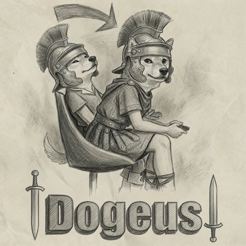 ThomasSuttonJr1's tweet photo. Don’t sleep on dogeus! $DOGEUS MAXIMUS always READY! https://t.co/zn7tXf40D5