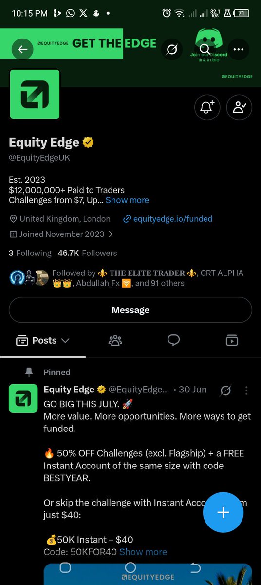 ThisGoziee's tweet photo. @Malekfx1155 @EquityEdgeUK @berkayglife Done all task ✅
@el_crypt01 https://t.co/b1m4bnfrlK