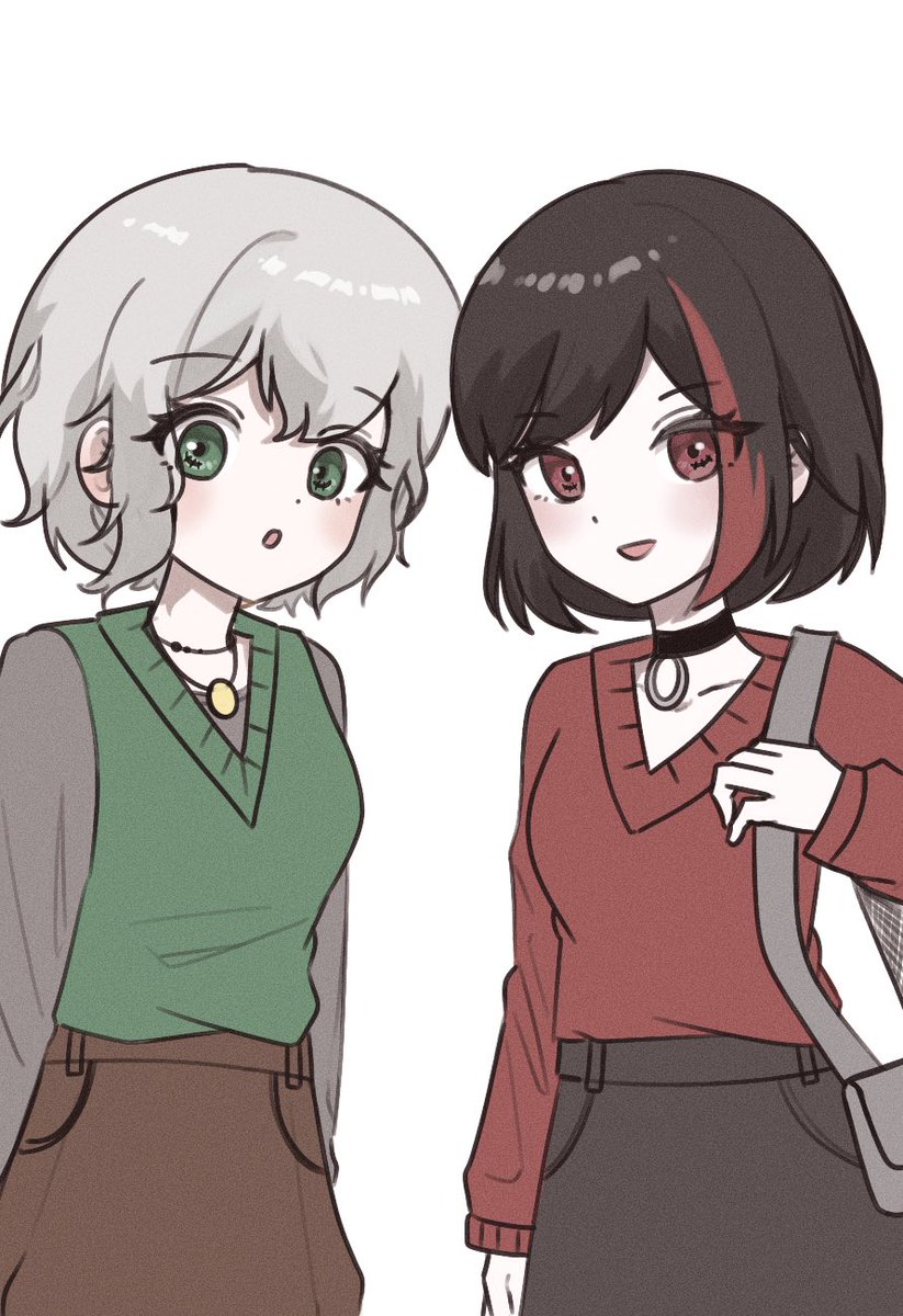 nusami9's tweet photo. #bandoriart
커플 옷을 입고 데이트🎵🎶 https://t.co/MeXFVQ2Bjr