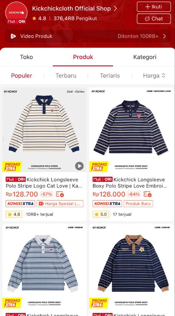 inibiyah's tweet photo. JAGOANNYA LONG SLEEVE YA TOKO INI
kaos unisex jadi cewe cowo bisa pake. model &amp; design nyaa lucuuu, trendy, stylish &amp; harganya jugaa sangat affordable! https://t.co/aPiogu2R9P