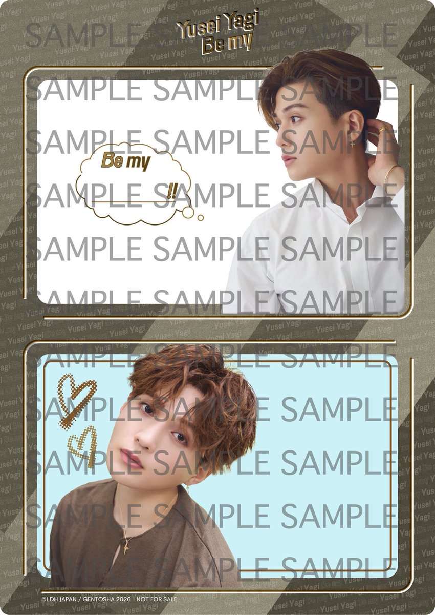 fantastics_fext's tweet photo. ⟡.· ⎯⎯⎯⎯⎯⎯⎯⎯⎯⎯⎯⎯ ⟡.·
10/24(土)発売 #八木勇征 2nd写真集
　　              『Be my』
  スペシャルBOX特典画像を解禁✨
⟡.· ⎯⎯⎯⎯⎯⎯⎯⎯⎯⎯⎯⎯ ⟡.·
　
📢スペシャルBOXに収納される特典についてお知らせ
　
●特典：スペシャルブック表紙
　
写真集未掲載カット、オフショット、ロケ場所紹介など、充実の内容でお届け！
　
●特典：クリアシート（B5サイズ）　
　　
●特典：ショート動画QRコード付きフォトカード（B5サイズ）
　
盛りだくさんの内容でお届けするスペシャルBOX、お楽しみに📕✨

▼スペシャルBOX（BLACK）
https://t.co/pIeNuPEryC
　
《EXILE TRIBE STATION限定》
▼スペシャルBOX（PINK）
https://t.co/WUb4XywwT9
　
※サンプル画像のため、仕様は変更になる可能性があります。
　
@GL9_FB 
#Bemy_yuseiyagi
#FANTASTICS
#FANTASTICSBOOKS
#GL9_FB