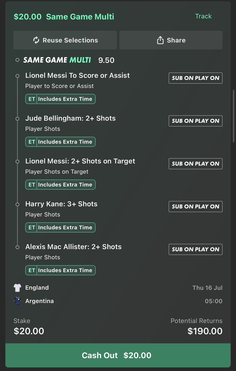 Buddy’s Bets tweet media