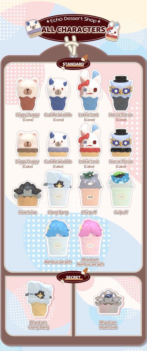 Heydolls_global's tweet photo. The "Wuthering Waves Echo Dessert Shop Series Mini Figures" are coming soon.
The tiny wanderers of Solaris have transformed into irresistible desserts, waiting just for you. Discover your favorite today!
Launch: July 24, 10:00
#Heydolls #Suplay #WutheringWaves #DeskDecor https://t.co/GJyC9fFA7I