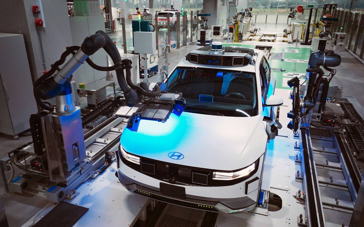 Usine Hyundai Motor en Corée du Sud