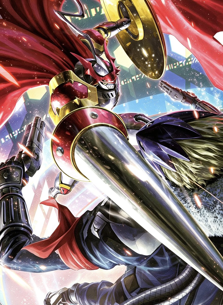 Elaswu's tweet photo. Dukemon
Beelzbumon
#Digimon https://t.co/aAFsPo5IrB