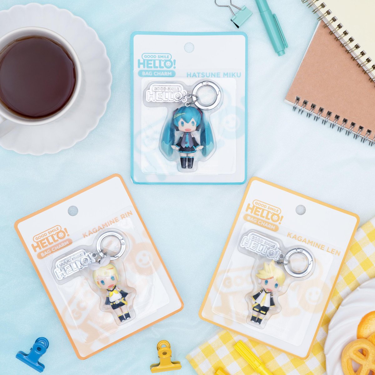 hello_goodsmile's tweet photo. ＼ 📣販売決定📣／

HELLO! GOOD SMILE
#初音ミク #鏡音リン #鏡音レン Charm

近日、グッドスマイルカンパニー公式ショップで販売予定🎶
お楽しみに✨ https://t.co/8bVs3HPuzU