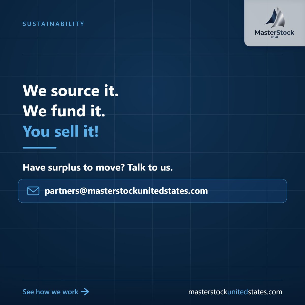 MasterStock_USA's tweet photo. $850B in merchandise is returned to US retailers every year, much of it brand-new. Most never sells again and gets landfilled. We buy that overstock and give it a second life across Latin America. Surplus to move? partners@masterstockunitedstates.com https://t.co/qtyH9JTmsW