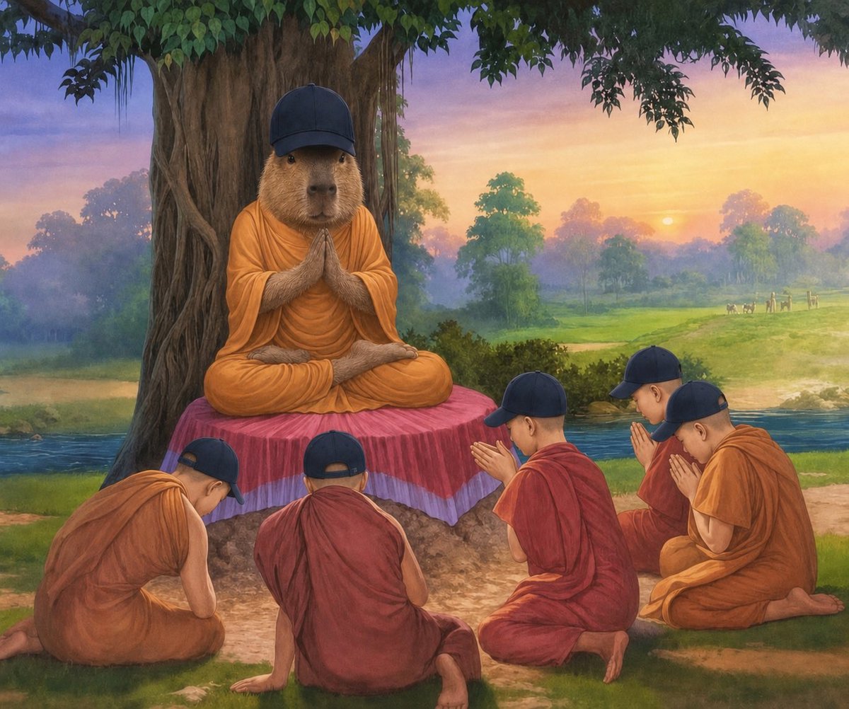 CapyCapybaraSol's tweet photo. Capy brings peace https://t.co/MdKCn2rKOg