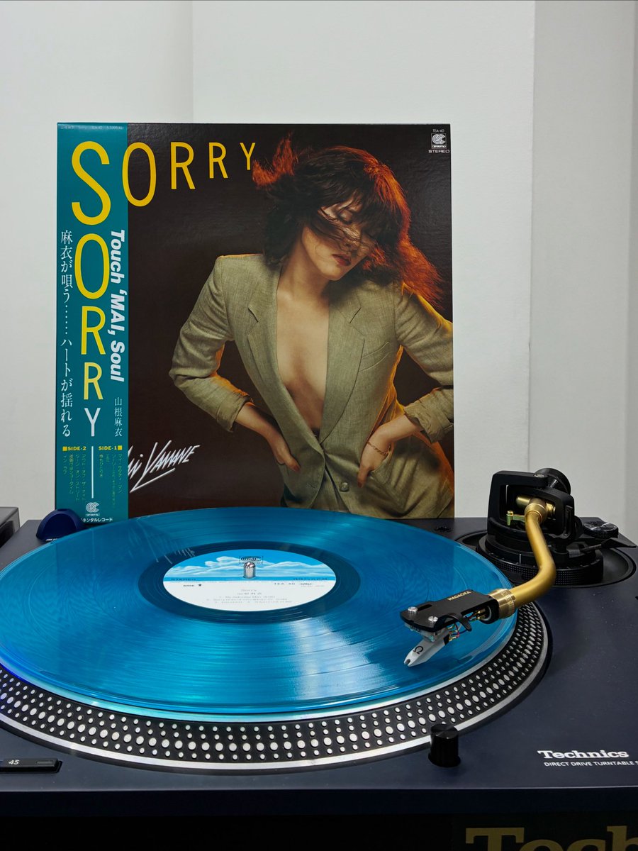 山根麻衣 - SORRY 1981年発表のセカンド・アルバム『SORRY』が初の