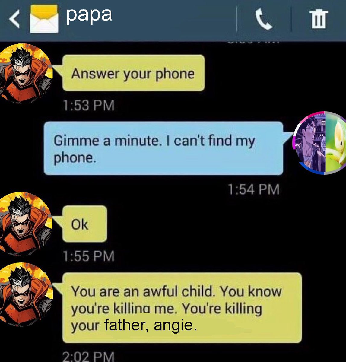 jasontoddsboobz's tweet photo. my fathers made this. he hates me https://t.co/hfV07OXox9