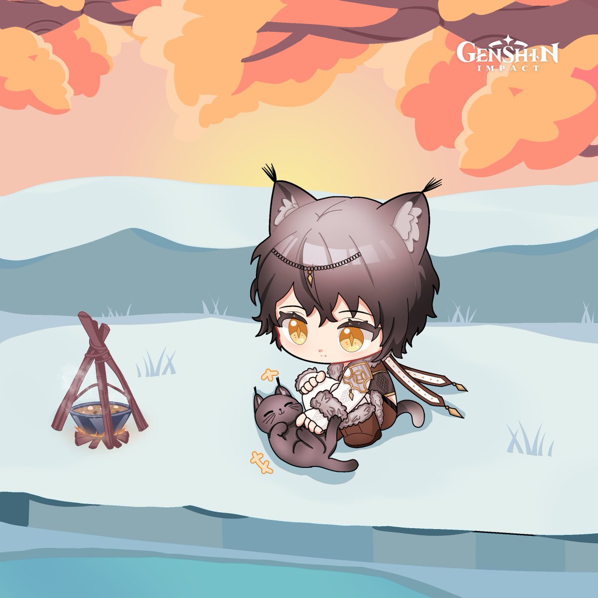 jemricks_'s tweet photo. Happy Birthday, Svetlana!
#GenshinImpact #Svetlana

“Hm, a kitten? Maybe it sensed the warmth and wants to stay with us for a little while.”

#artmoots #ArtistOnTwitter #digitalart https://t.co/Ie0Lx1sdeZ