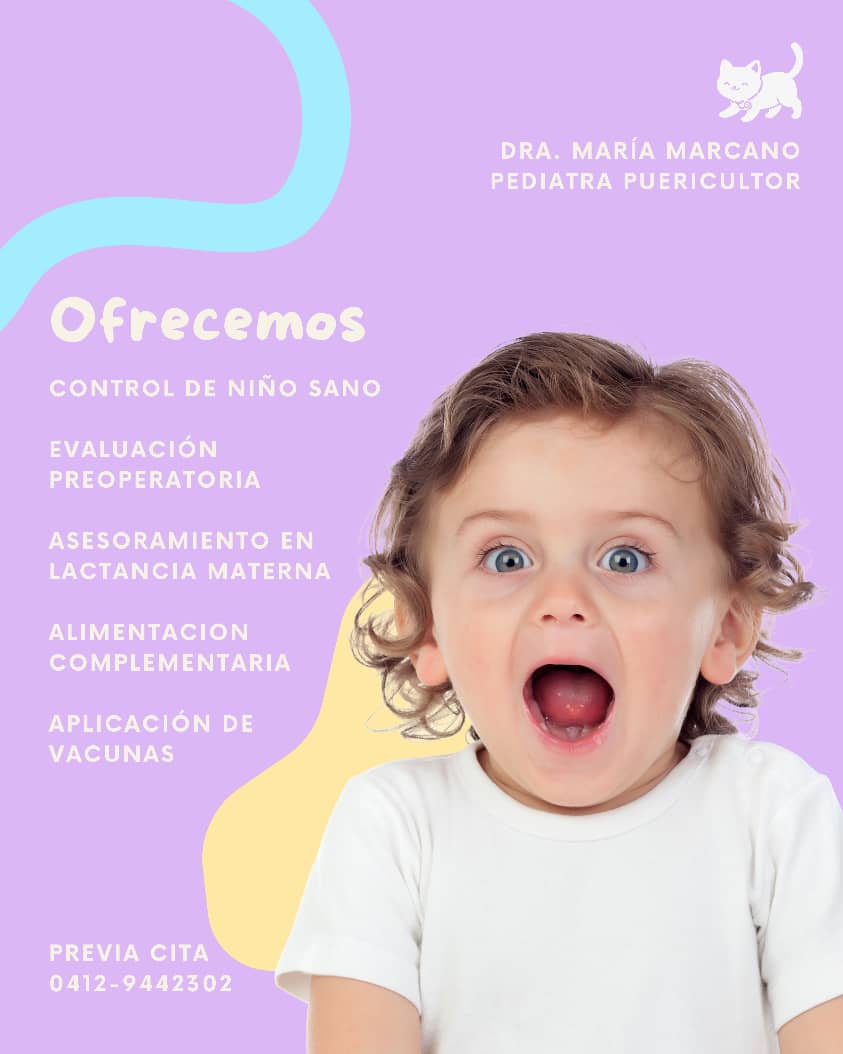 cayitomarcano2's tweet photo. #publicidadinformativa #pediatra @MariaGabrielaMarcano https://t.co/6B6E8GklWf