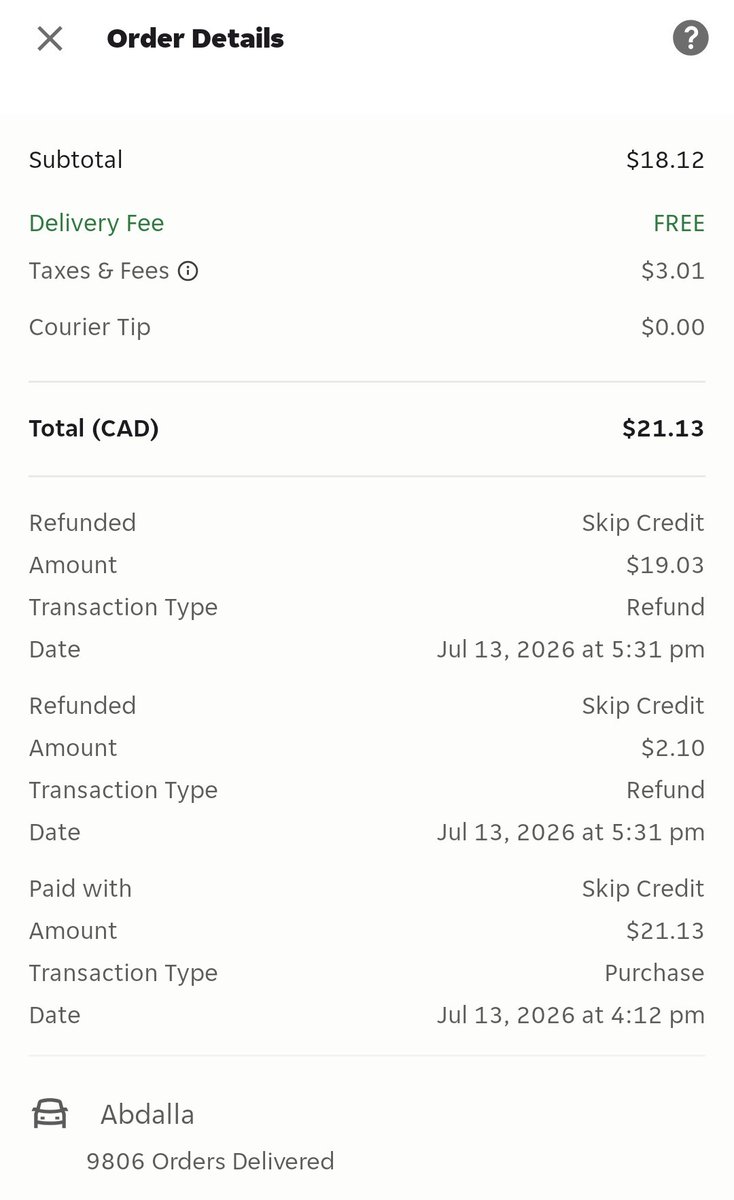 sammystarart's tweet photo. Absolute nightmare security breach & health hazard today with @SkipTheDishes and @BurgerKingCanada @BurgerKing

​My delivery driver bypassed my building’s physical security, trespassed into the hallways, and proceeded to harass me with repeated phone calls from multiple different, unmasked phone numbers (+16043639017/7787714191). Not only is this a massive privacy and safety threat, but when he finally dumped the food, he stole my order and left a completely different customer's food.

​Instead of my meal, I was left with a total biohazard/tampering risk meant for someone else:

📍 Origin: Burger King #19780 (Highgate Village, 7155 Kingsway, Burnaby, BC)
🏷️ Receipt Name: Anudari (Mobile Order #46)
🍔 Items Delivered: Whopper Cheese Deluxe, Med Onion Rings, Med Fanta Orange

​This Highgate Burger King location has a notorious, ongoing pattern of suspicious behavior, severe order mix-ups, and questionable food handling. Dropping unsealed, random shit at my door isn't just "poor service"—it’s a major health code violation.

​I demand a corporate audit of this specific Highgate kitchen, and the immediate deactivation of this driver ( Check your DMs. 🛑 📸
