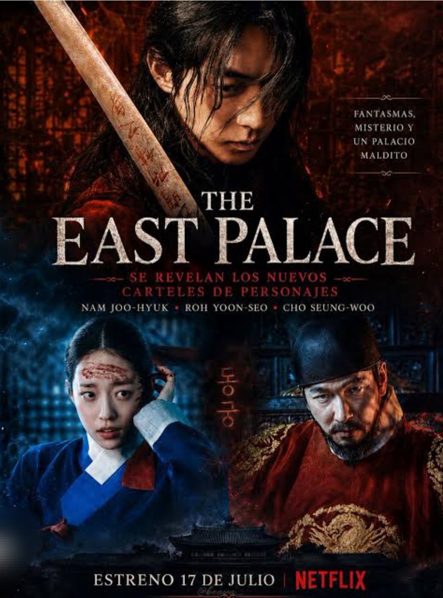 CinemaSerieNews's tweet photo. #Elpalaciodeleste #Donggung #kdrama #Netflix #Estreno viernes 17 de julio Tendrá 8 ep
Una maldición en el palacio, un cazador de fantasmas y una dama de la corte que oye y habla con los muertos se unen #NamJoohyuk 
#RohYoonseo #Tendencia  #ChoSeungwoo #Terror #Fantasia #serie2026 https://t.co/SA0zU5hPkK