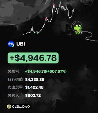 yslr15's tweet photo. ✅ $UBI 现价200K DYOR

用GMGN链上检索工具挖到优质标的，持仓成本 $803，行情最高冲到 $5.8K

一键追踪钱包地址：https://t.co/xNs0QmsJun

长期做meme币的人都清楚，工具辅助加上前沿资讯，是抓到拉升行情的关键

合约地址：EocT8aPVWRgReBBvN4DzdE1HWZEejA7HR3eesuJrpump

项目概况：UBI官方时常发布全民收入相关观点，当下整个加密圈都在探讨分配公平，视觉标识为带星芒的蓝色地球。

想要系统学习筛选meme的方法，下方配套教程视频别错过👇