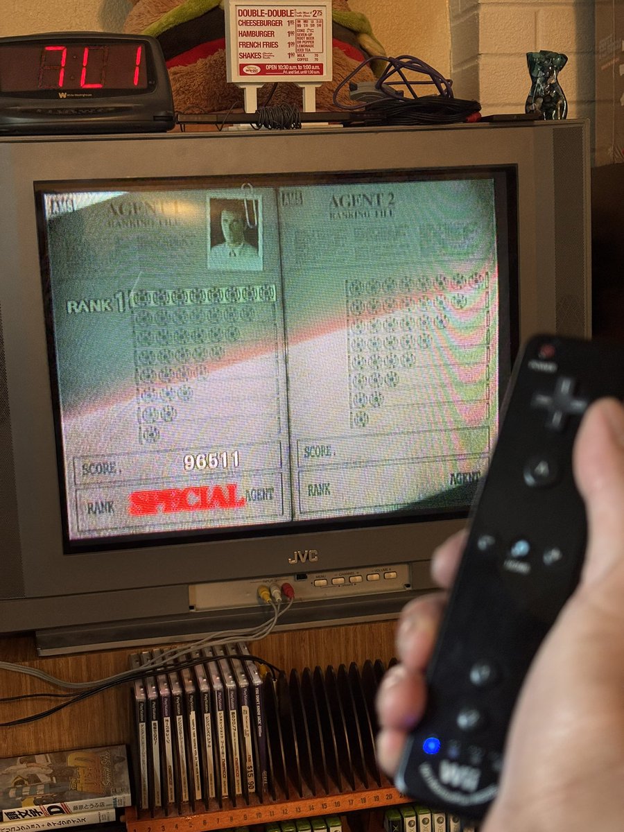 WatdaFx41's tweet photo. Wiimote (no crosshair) House of the Dead 2 96k (Hard difficulty) https://t.co/EA0HaAtMaE