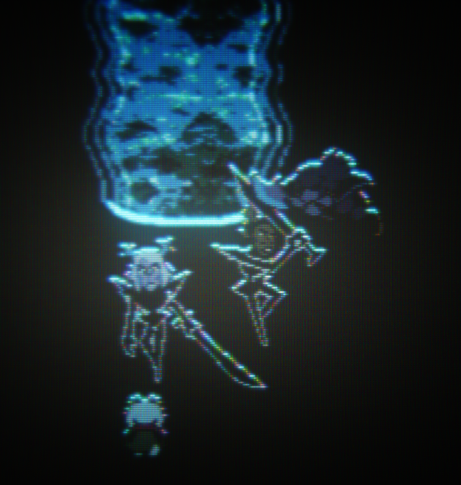 FoursideKM's tweet photo. deltarune on CRT is such a VIBE https://t.co/FJFz2hT2NT