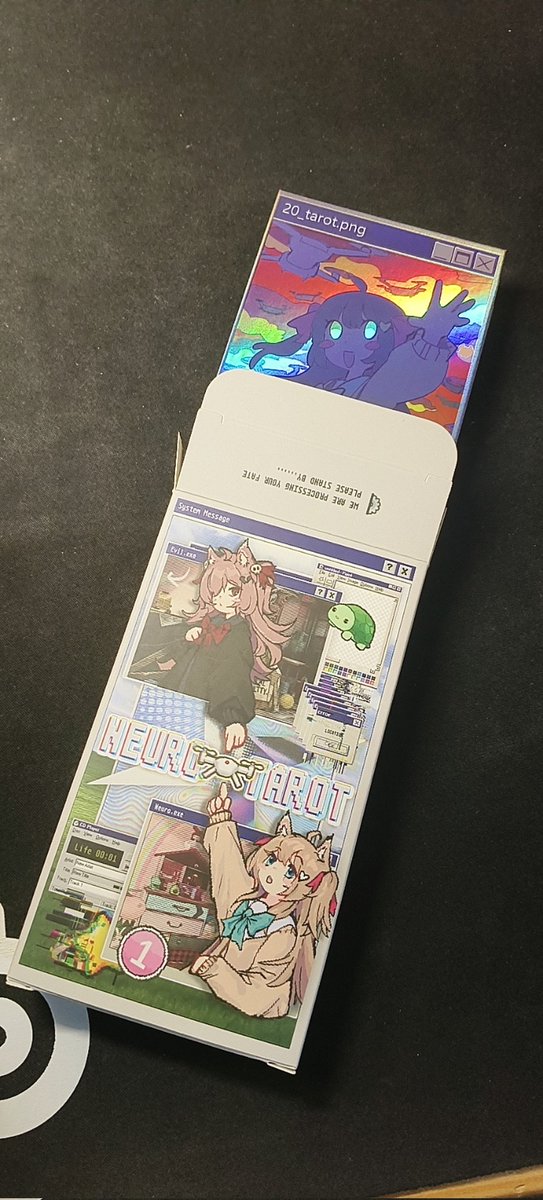 Evanzhuuu's tweet photo. Neuro Tarot Cards, Super Early Preview Edition
#neuro #evil #heartheartart https://t.co/TSl3YdIjAA
