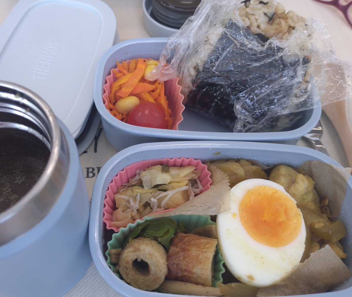hajimenatu's tweet photo. 今日のランチはスープ付き！頂きまーす https://t.co/im5gRs0BMx
